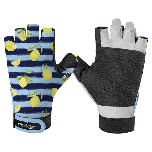 FarmHER Hands | 'Little Lemon' | UPF50+ Gloves