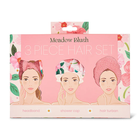Meadow Blush Hair Set - 3pcs
