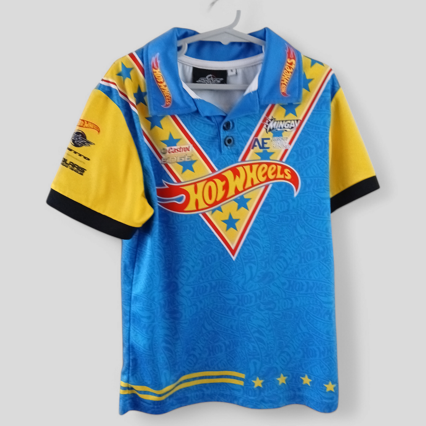 (6) Stuntz Inc | Hot Wheels Collared Shirt