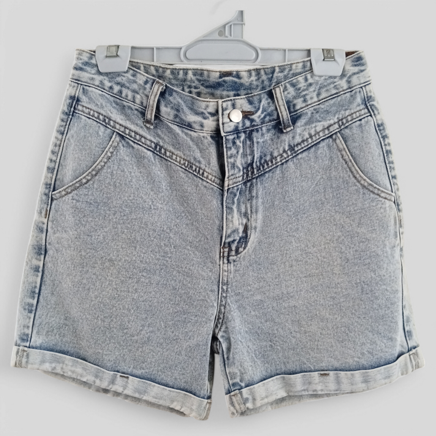 (8-10) Shein | Denim High Waisted Shorts