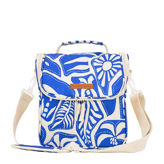Picnic Lunch Bag - Blue Oasis