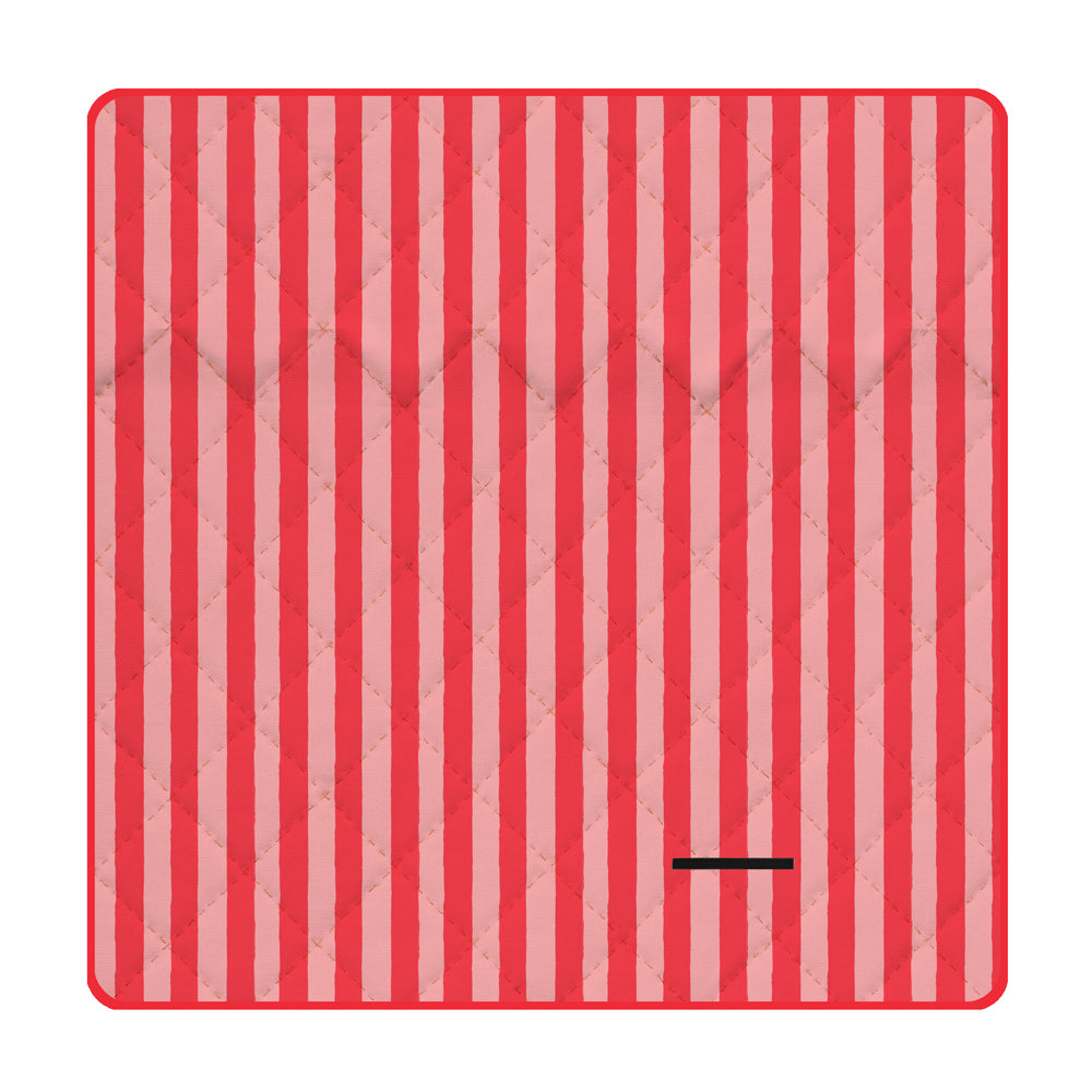 Image of Picnic Mat - Red Stripe