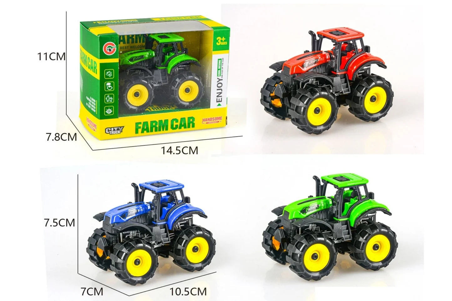 Farm Truck Friction Asstd