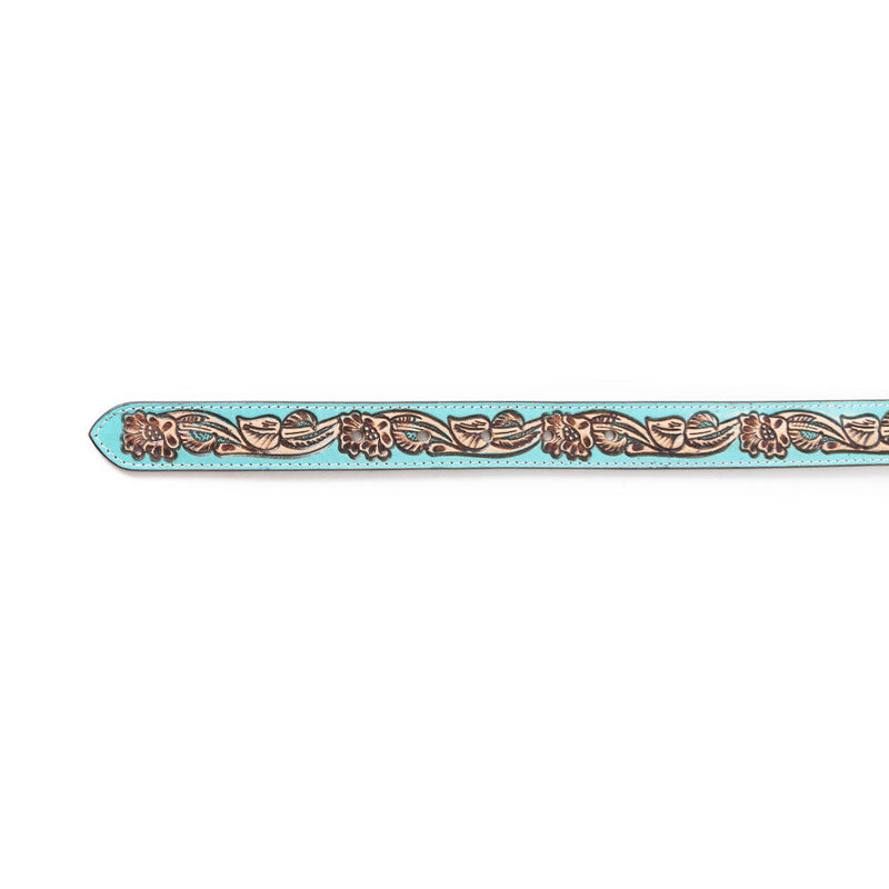 Image of Jenson Hill Kid's Belt In Turquoise