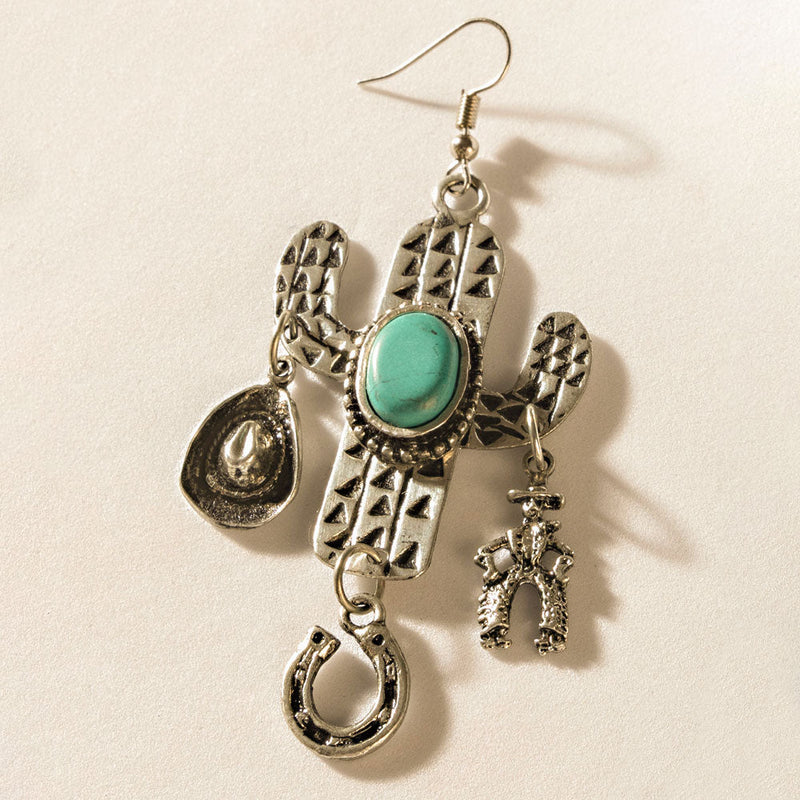 Image of Cactus Charm Earrings
