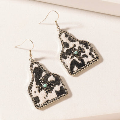 Shadowflower Earrings In Lariat Speckle