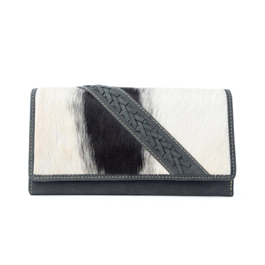 High Noon Eclipse Hairon Leather Wallet
