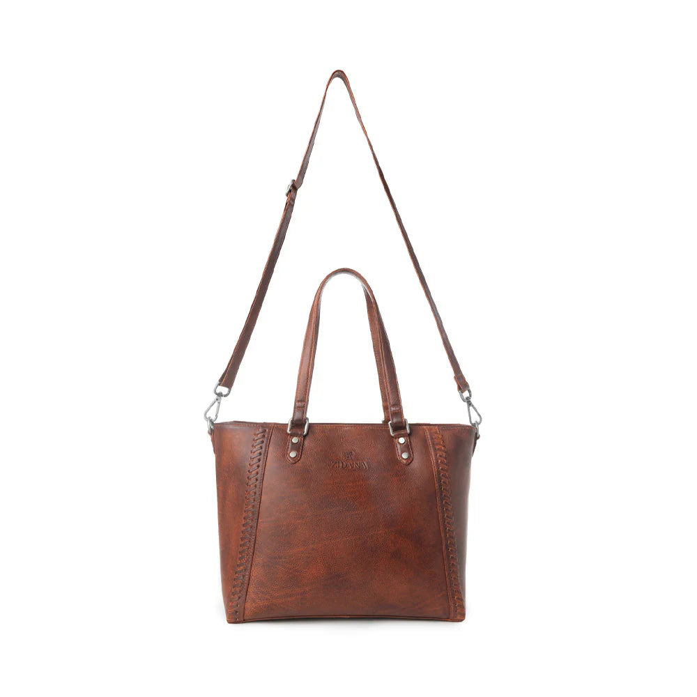 Zidana Arista Bloom Veg Tanned Leather Handbag