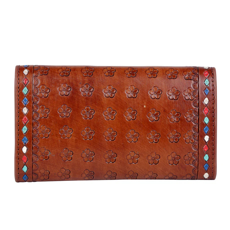 Vintage Blue Wallet