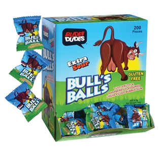 Bulls Balls Bubble Gum (each)