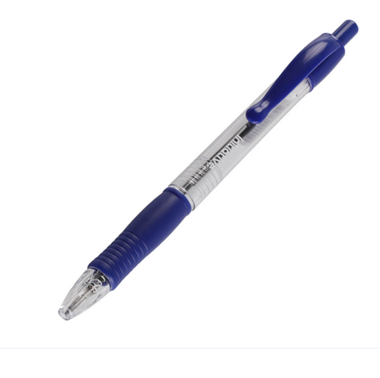 INITIATIVE RETRACTABLE BALLPOINT PENS MEDIUM BLUE