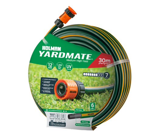30m Holman 12mm Yardmate Garden Hose