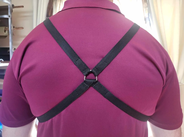 Image of Hunting Chest Holster with Knife, 2Way & GPS Pouches