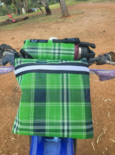 Motorbike Front Saddlebag with Canvas Pliers Pouch