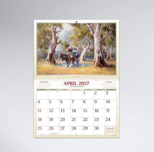 *PREORDER The Pioneers Stitched Calender
