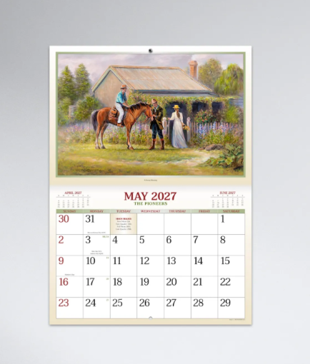 *PREORDER The Pioneers Stitched Calender