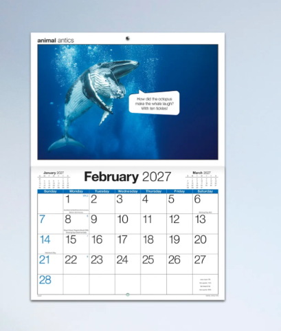 *PREORDER Animal Antics Stitched Calender