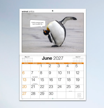 *PREORDER Animal Antics Stitched Calender