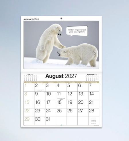 *PREORDER Animal Antics Stitched Calender