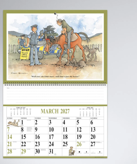 *PREORDER Jock's Country Life Calender
