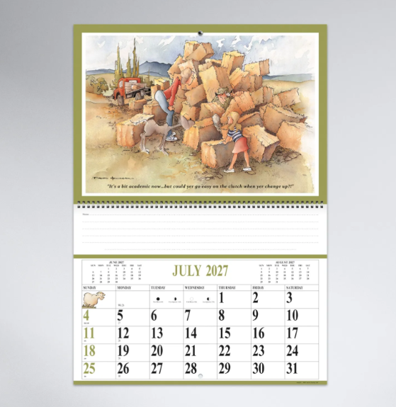 *PREORDER Jock's Country Life Calender