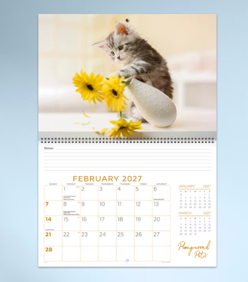 *PREORDER Pampurred Pets Calender