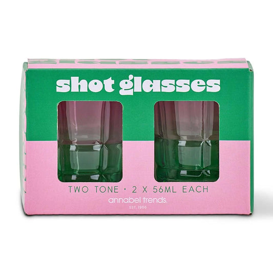 Shot Glasses - Pink 2pc