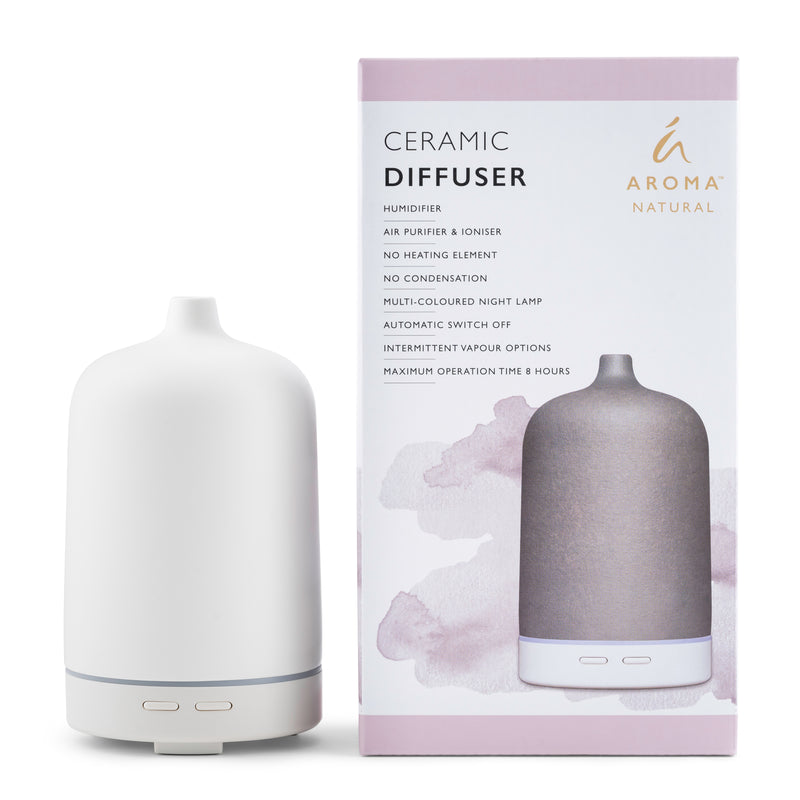 Image of Aroma Natural Ceramic Diffuser - White