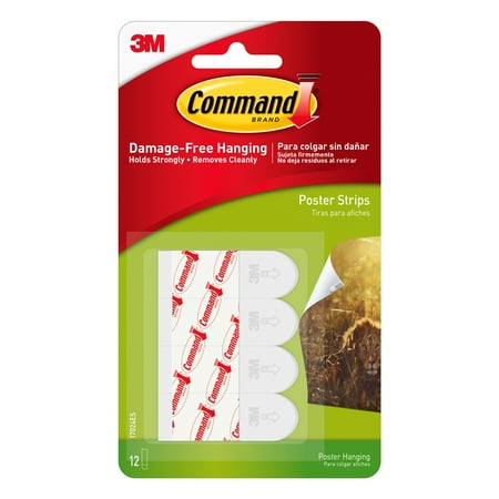 Command Poster/ Picture Hanging Strips (12pk)