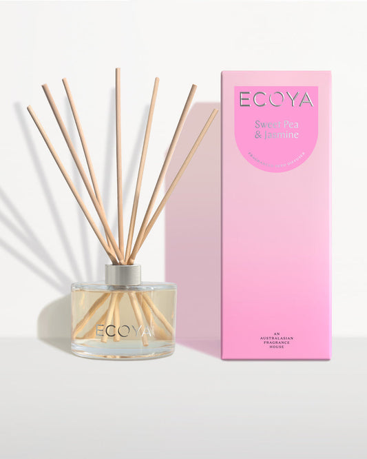 Ecoya | Sweet Pea & Jasmine Reed Diffuser