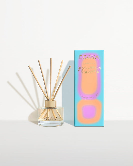 Ecoya | Sorbet Summer: Rosewater & Raspberry Mini Diffuser