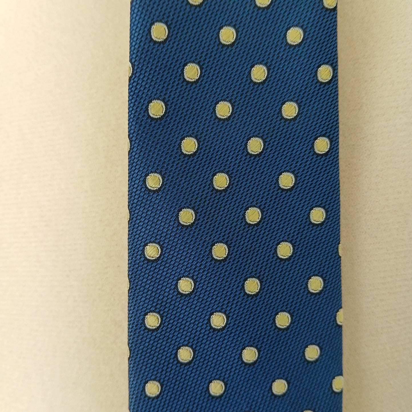 Tie Emerson - Blue with gold spots