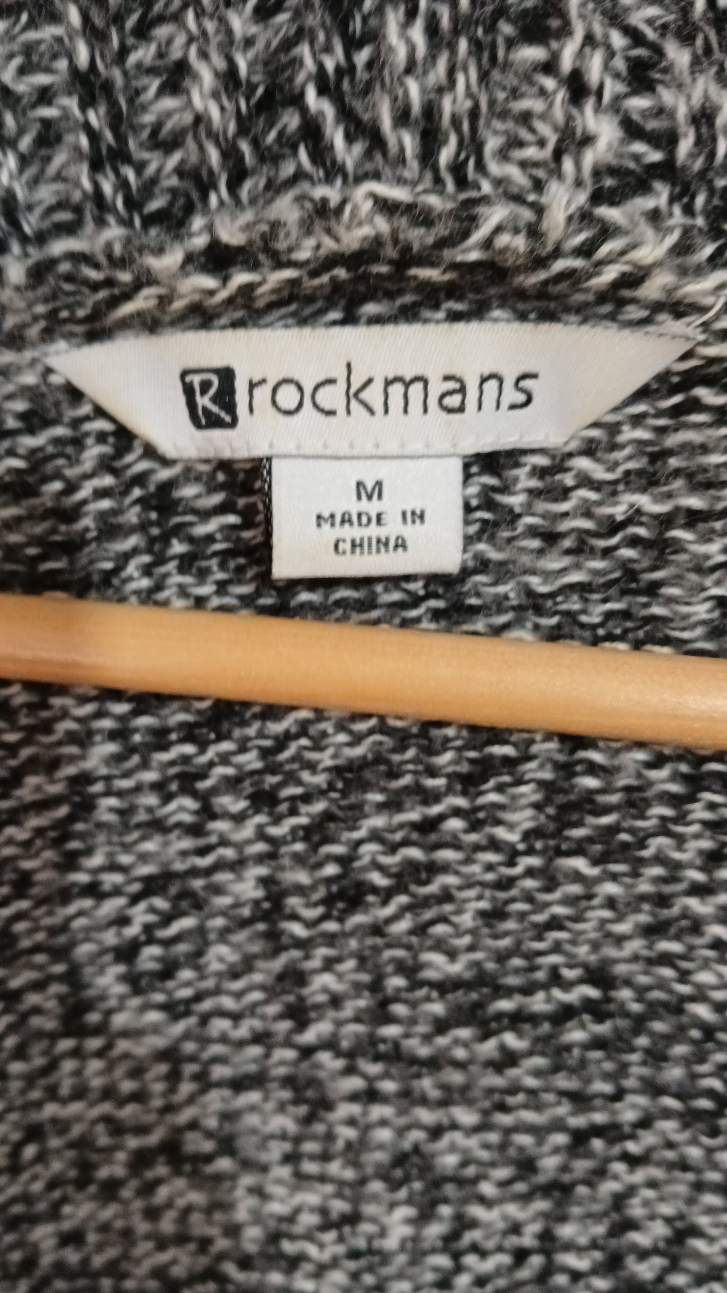 (M) Rockmans | Grey Knit Cardi