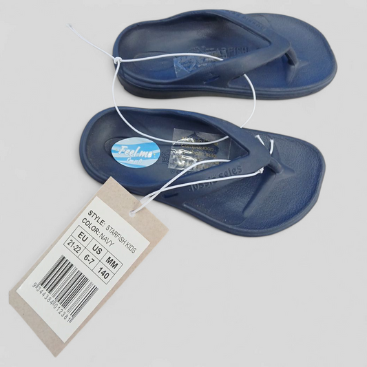 (21-22) AUSSIE SOLES | KIDS STARFISH | NAVY