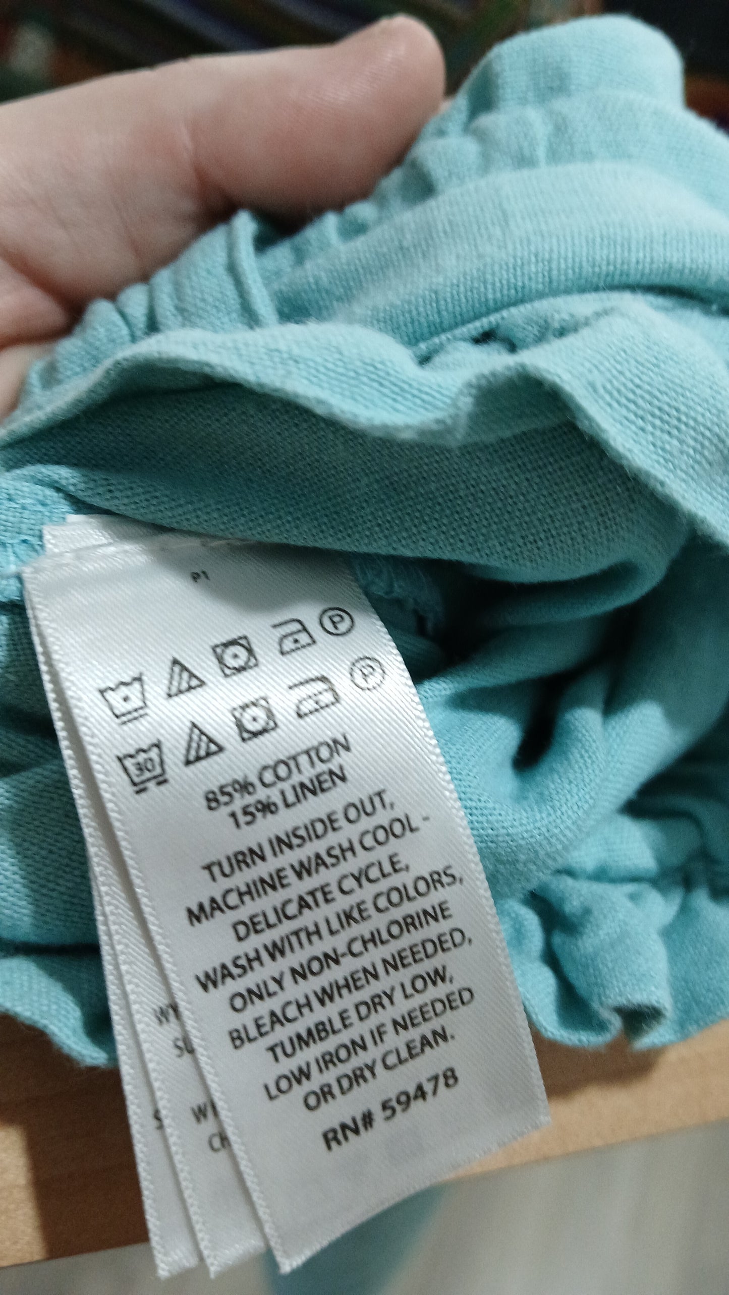 (8JNR) Cotton/Linen Pants