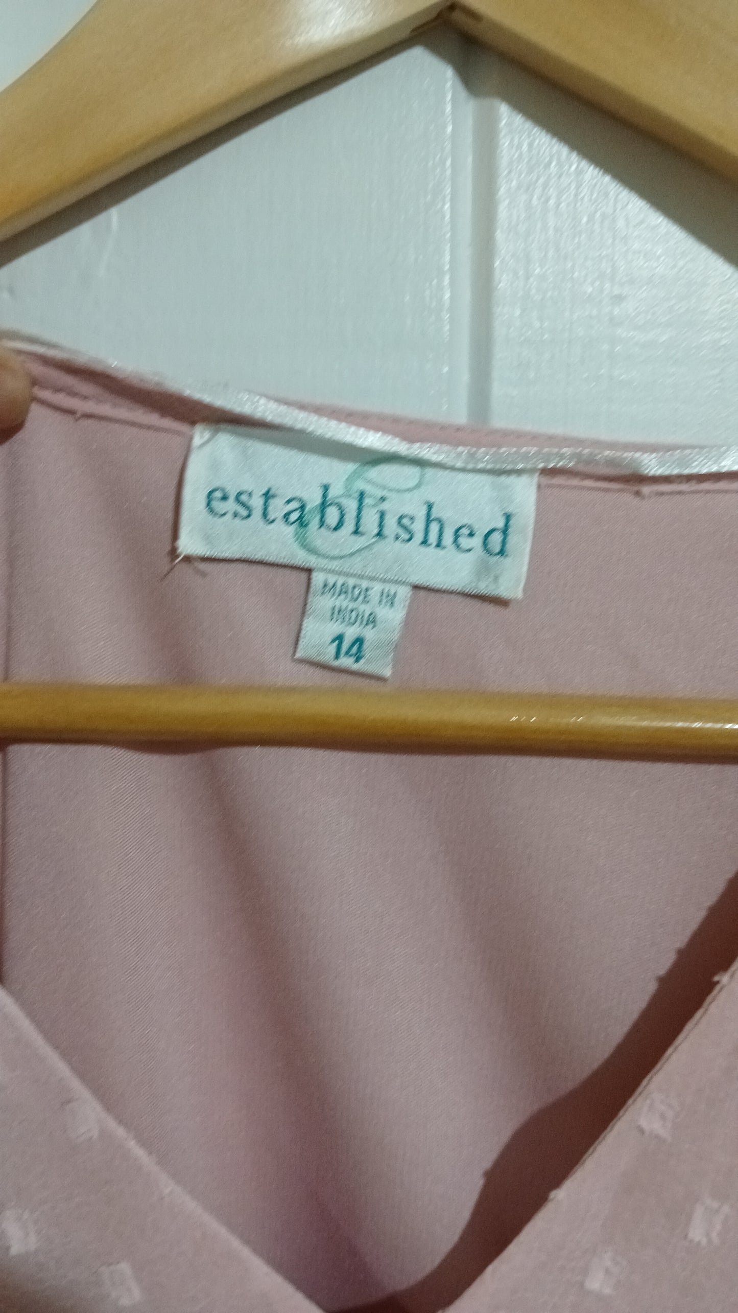 (14) Established | Pink Blouse