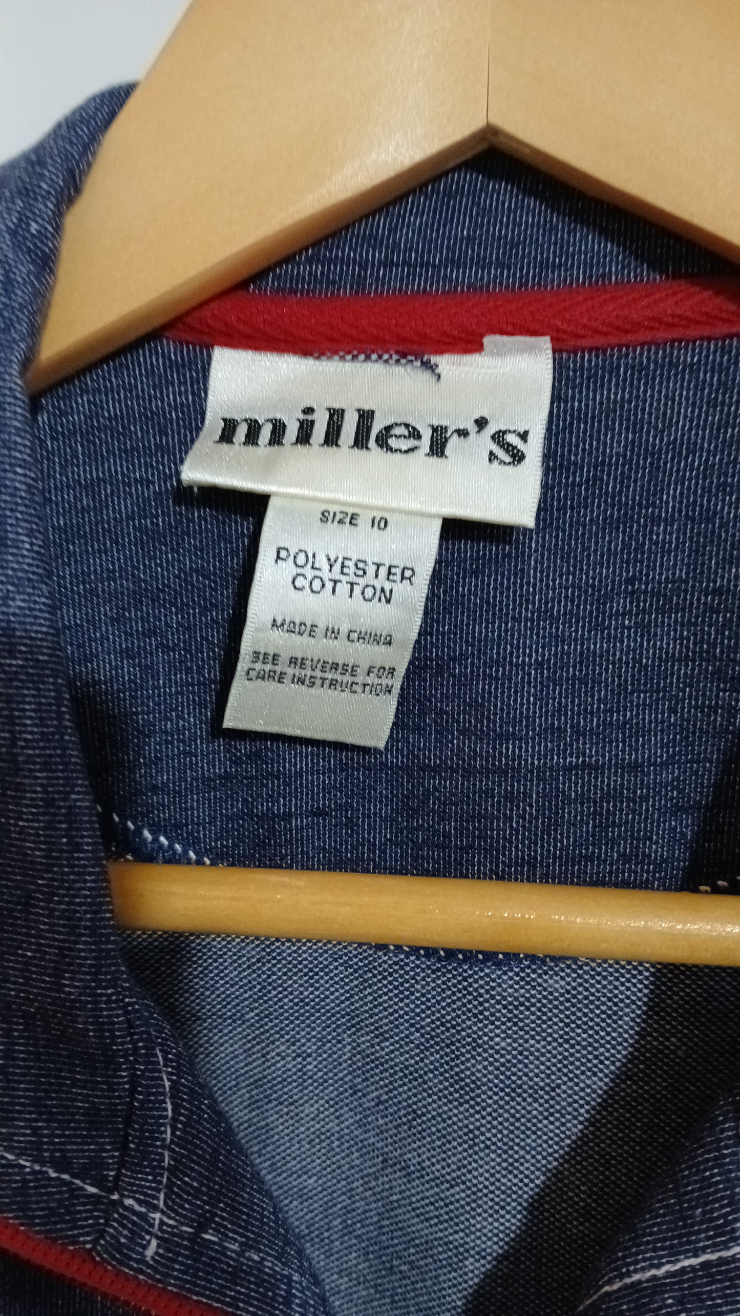(10) Millers | Denim Look Vest