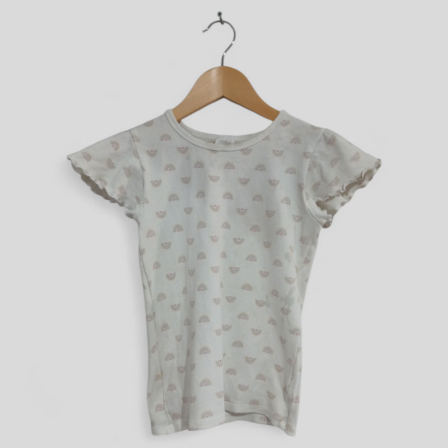 (8JNR) Milky | Rainbow Top