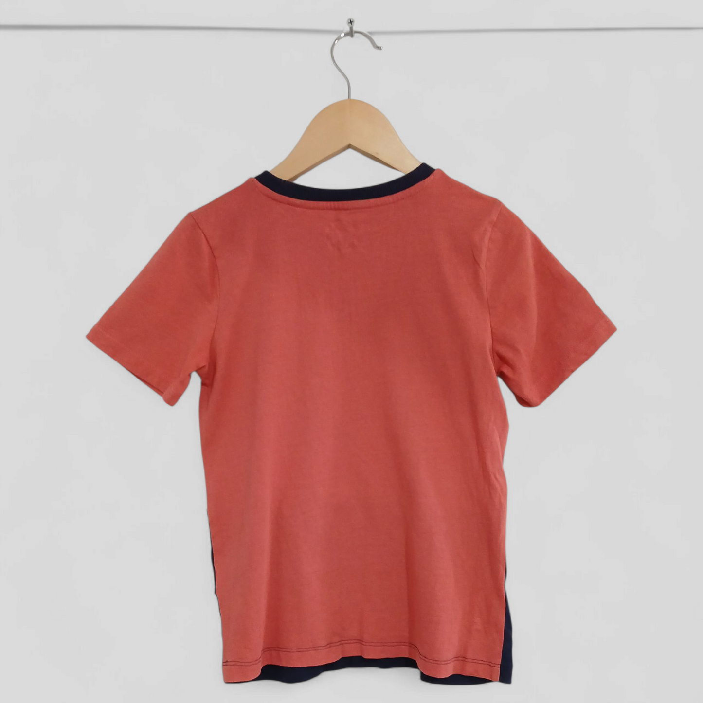 (7JNR) K-D | Orange/Grey/Navy Tee