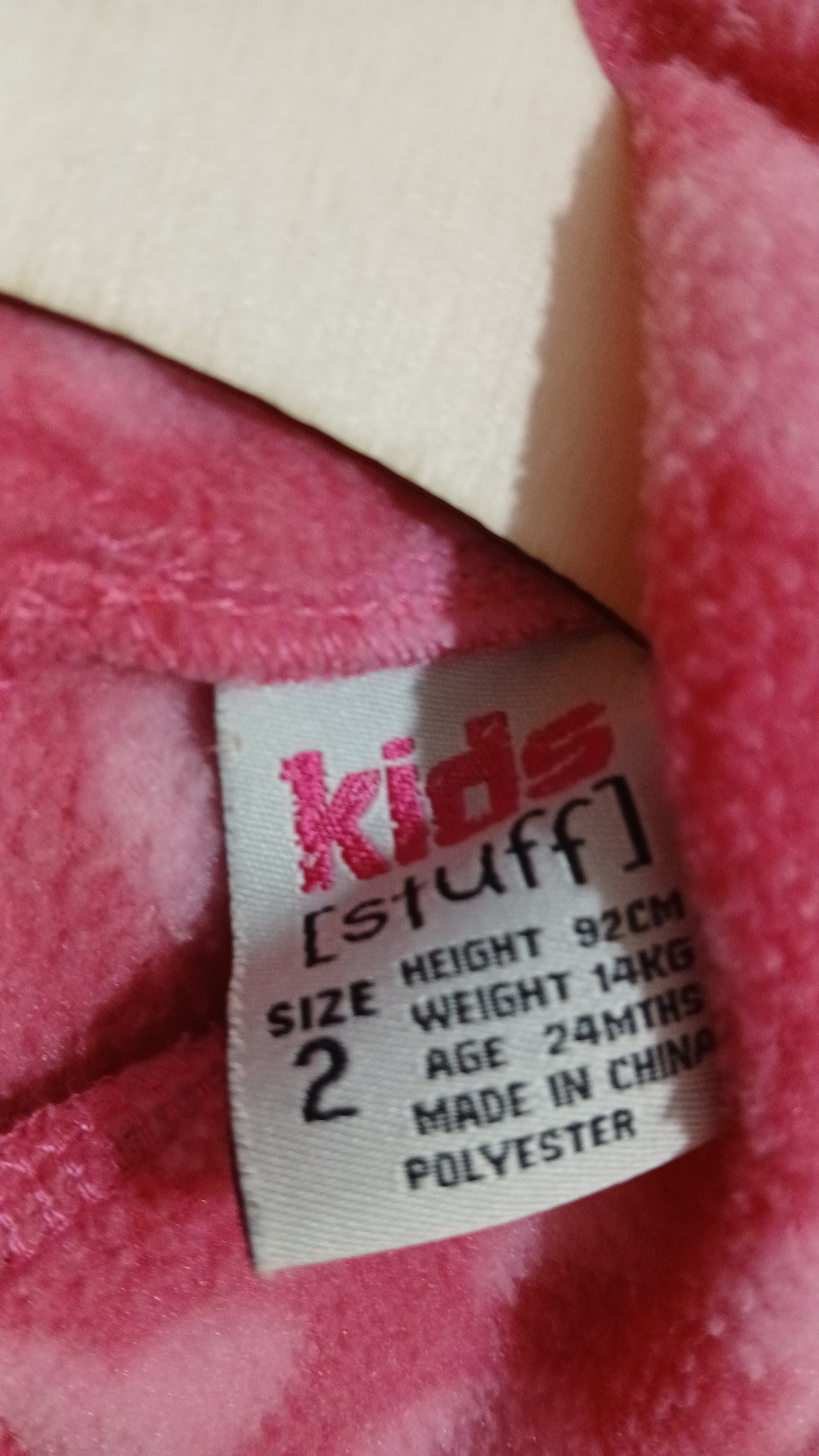 (2JNR) Kids Stuff | Pink jumper