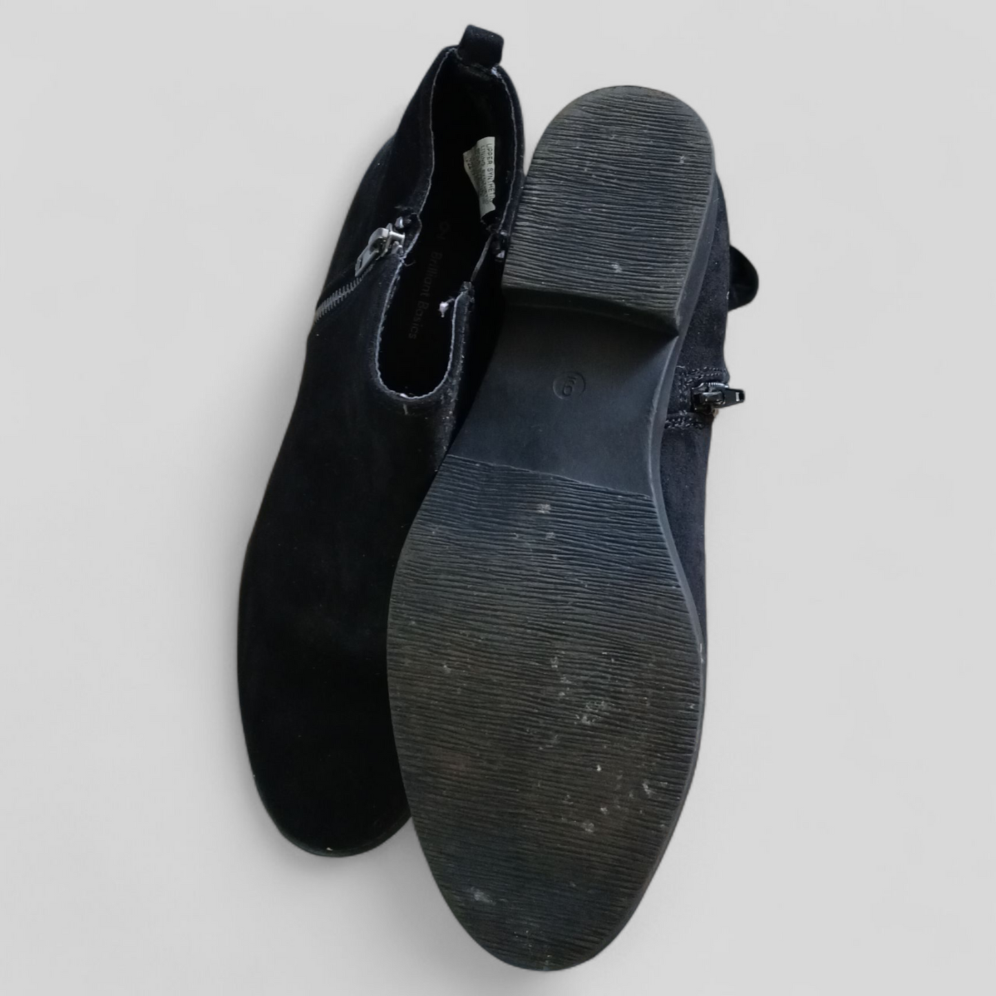(9) Brilliant Basics | Black Suede Boots