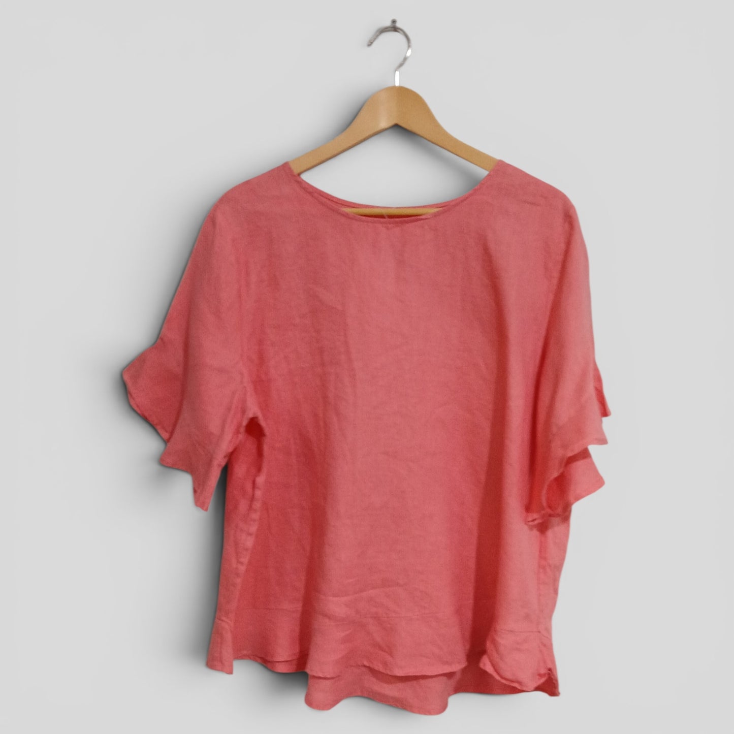 (XL) Coral Blouse