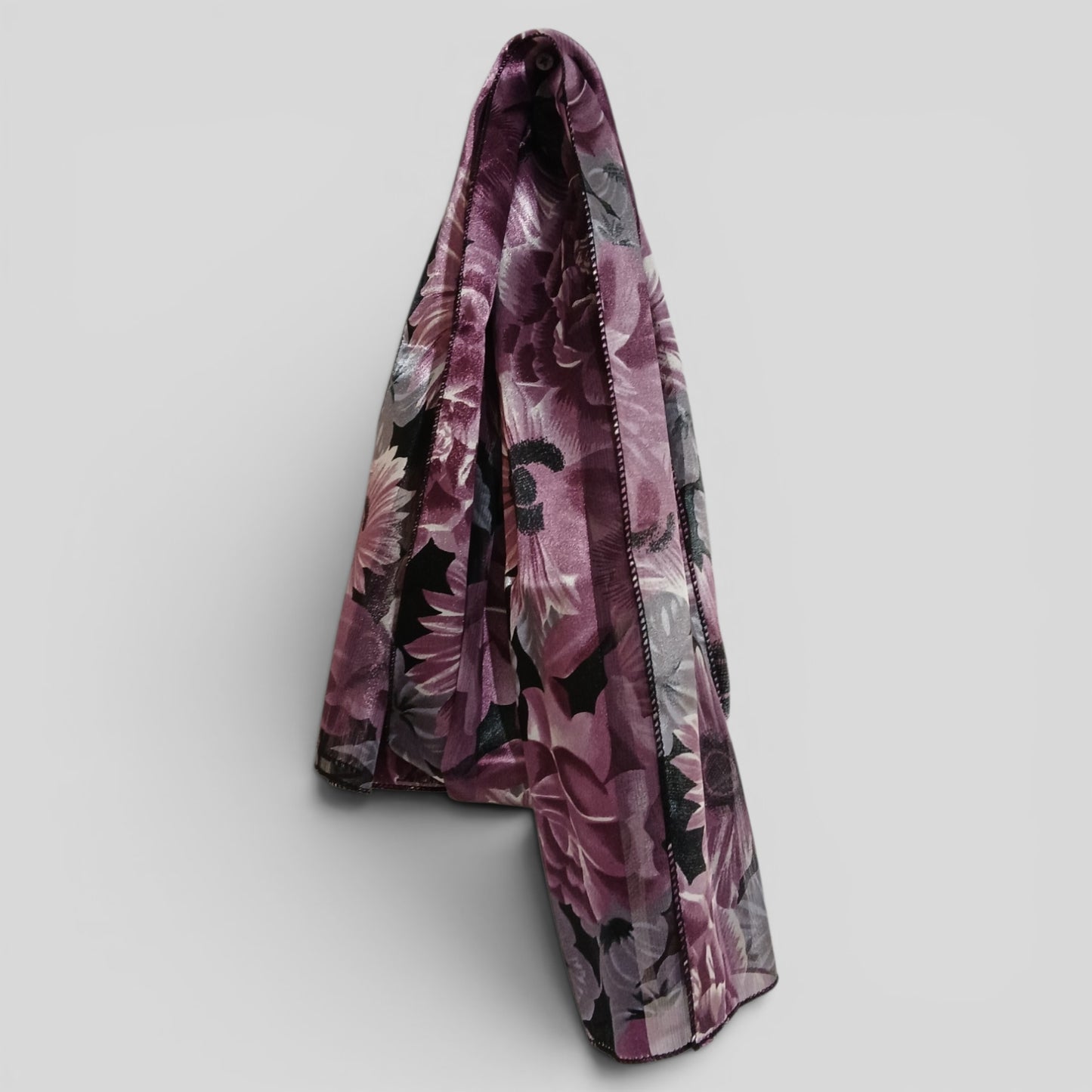 Scarf | Purple Flowers