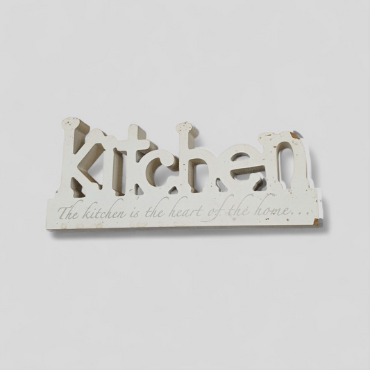 Kitchen Timber Sign