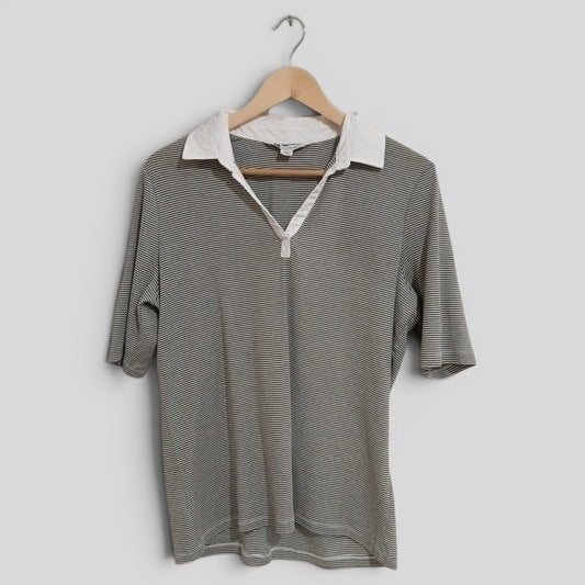 (L) Rockmans | Striped Shirt