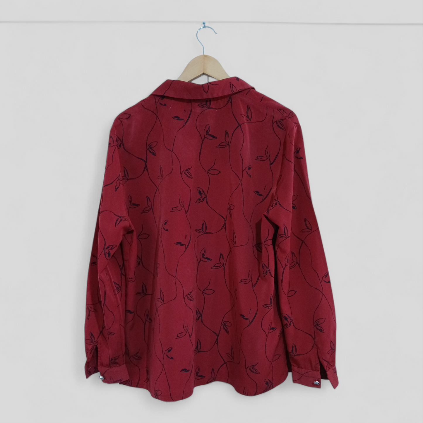 (16) Millers | Red LS Blouse