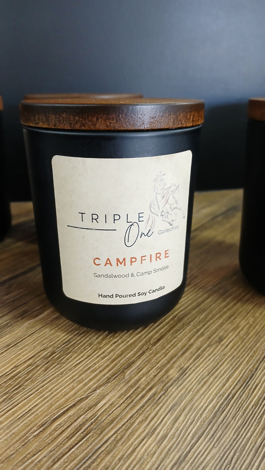 Campfire | Sandalwood & Camp Smoke Candle