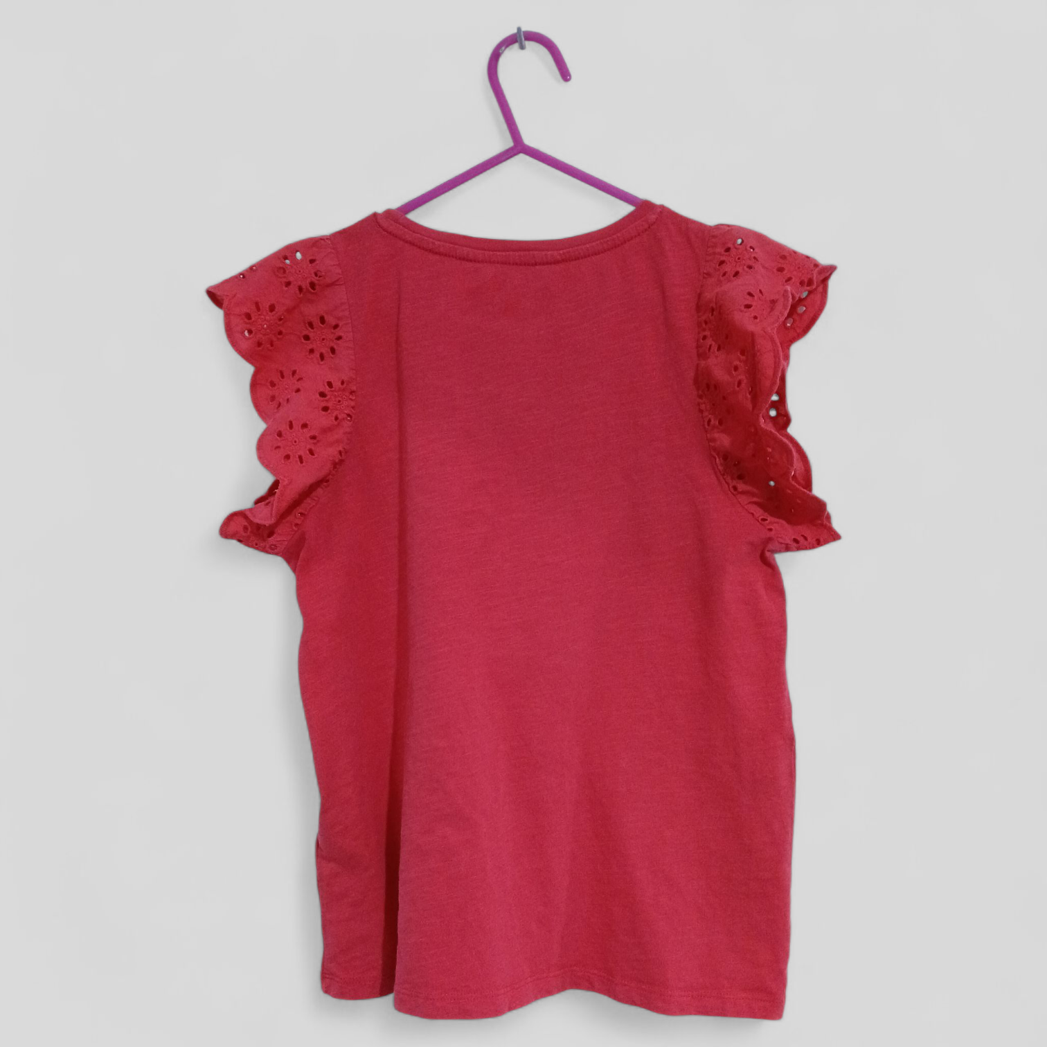Image of (9-10JNR) H&M | Lace Shoulder Blouse