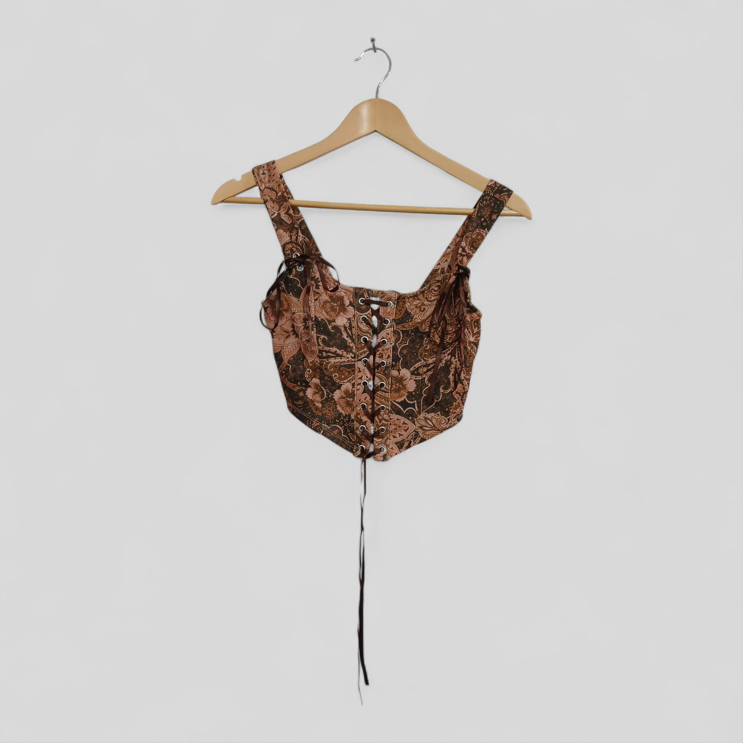 (XS) BNWT | Howdy Hetty | Lace-up Corset Crop