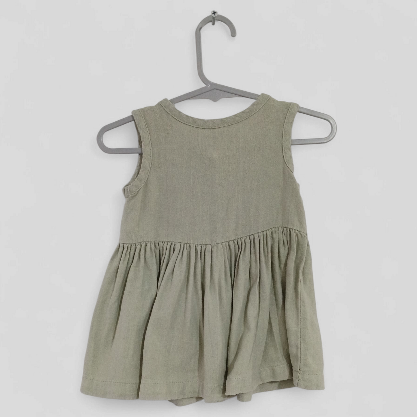 (00) Anko | Green Linen Dress
